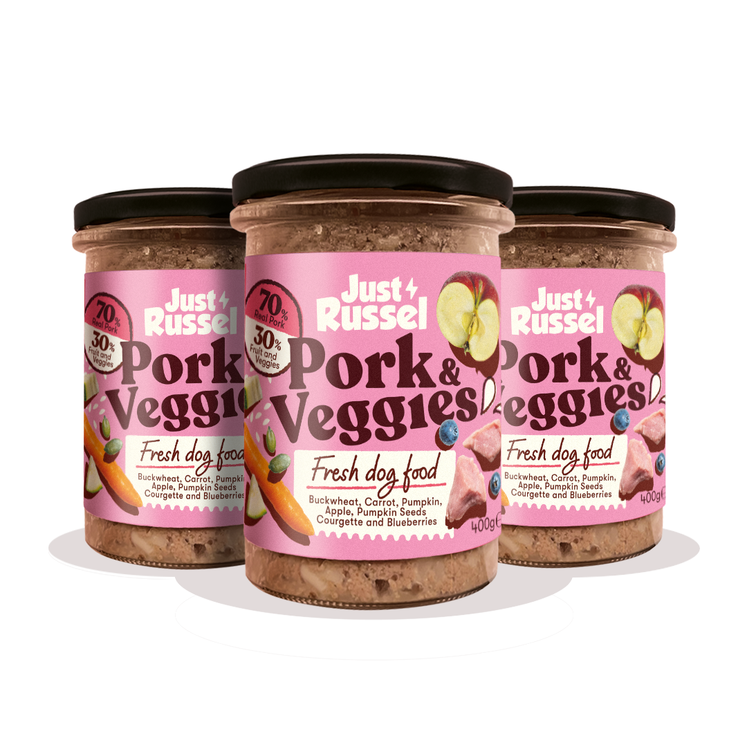 Fresh Dog Food - Pork & Veggies